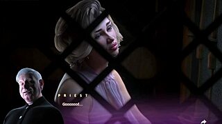 Fat stepmom seduces in 3D hentai game