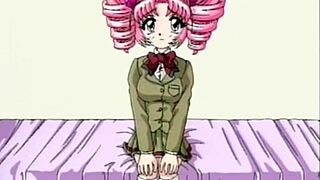 Hardcore anime fuck scene with rough penetration