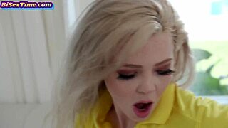 Beautiful girlfriend gets both love and lust from bisexual partner in threesome adult movie