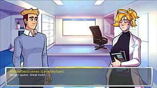 3D animated hentai featuring Doctor Mercy Zigler's oral skills
