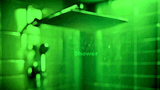 Young blonde girl enjoys a sensual shower with her step mother