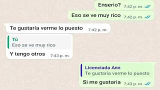 My stepmother sends me dirty messages on WhatsApp