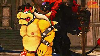 Furry orgy with gay sex and blowjobs in animated video