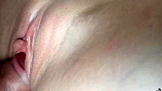 Close up of a woman’s private part during hardcore sex and fingering for an orgasm