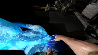 Beautiful woman gives a deepthroat blowjob to Master Chief in this animated porn video