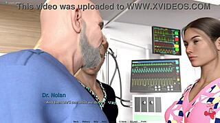 Petite girl enjoys big cock of old man in cartoon porn