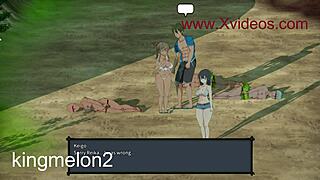 More hot anime sex in Mad Island: The Hentai Game
