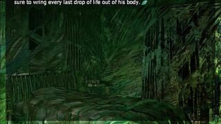 Hentai game with anime-style artwork for Halloween season