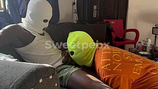 Gay sex scene from Ghana with hot blow job and anal sex