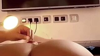 Sheila Ortega and Blondie share a big cock in a hot scene