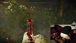 Redhead gamer girls’ accidental webcam session while they pleasure themselves with a big dildo