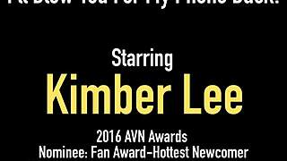 Kimber Lee's dirty talk and deepthroat skills will leave you breathless