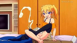 Namanaka at 100%: petite MILF gets wild in anime sex video