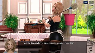 3D cartoon porn with a blonde babe and a big dick