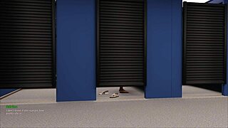3D animated porn video with shaved pussy and big ass