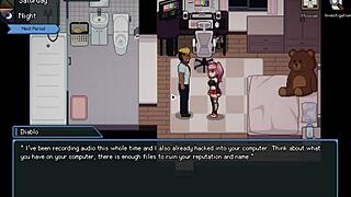 Peeping dorm manager gameplay part 2: Hentai gaming experience