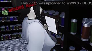 Kobeni's POV deepthroat and swallowing in HD