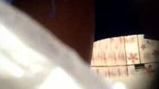 Secretly recorded bathroom video with an amateur
