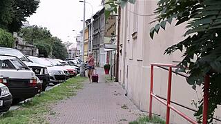 Young beauty satisfies her desires with an older man