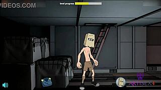 3D animated video of a big cock fucking an artisex4 pussy