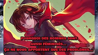 1 Ruby and Blake's RWBY Hentai featuring Femdom and Petplay