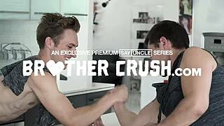 Gay orgy with rimjobs and cum on ass for twink