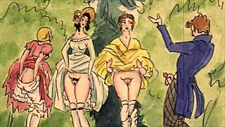 Adult cartoons from the good old days