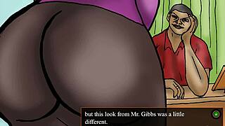 A white professor with an ass to die for gets into a kinky threesome with a pimp in an animated porn movie