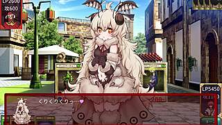 Anime and hentai game with a succubus theme called Succubus Duel Street