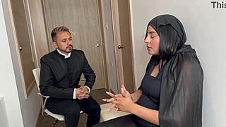 Hot milf gets some spiritual experience with a priest