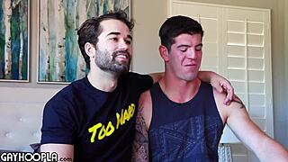 Incredible bond sparks between str8 teens in raw gay action