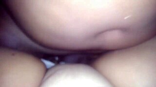 Ebony hunk bangs married woman in amateur porn video