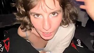 Dancing and blowjobs at a toilet club