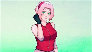 Sakura’s extreme pleasure and anal humiliation in anime-style hentai