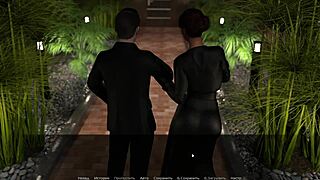 3some with a cartoon babe and a big cock lover in Echoes of Lust