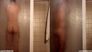 Bisexual fun ends up in the shower