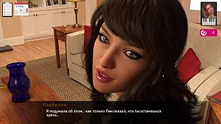 Melody's big cock game continues in part 1