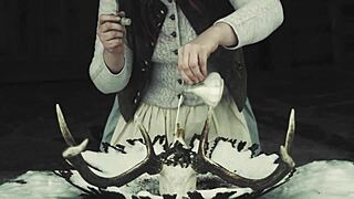 Black metal porn featuring Perchta and Vom Verlangen