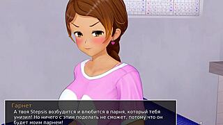3D animated video of a slutty teacher giving her students a lesson they will never forget