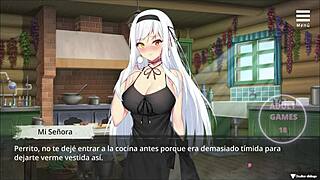The witch's erotic confinement continues in this animated porn