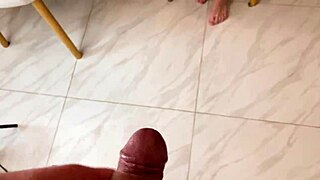 Older stepfather and stepmother seduce young redhead for sex