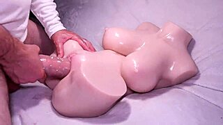 Big cock penetrates hard and deeply into small tits