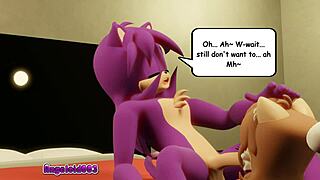 Enjoy a night of vore fantasies with an older angel-like beauty in a 3D animated world