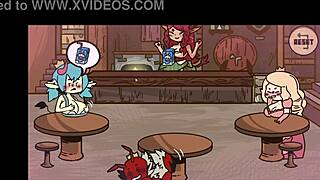 Furry porn game with erotic puzzles