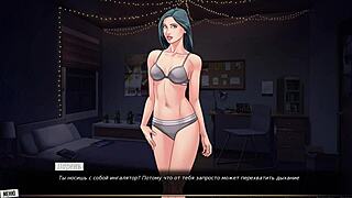 Our red string part 25: sensual anime game with 18-19 year old characters