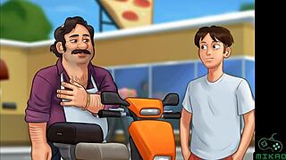 The Summertime saga continues with episode 54: The protagonist buys a motorcycle