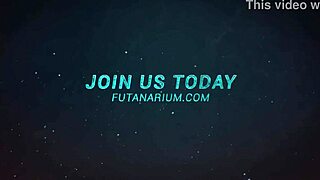 Busty Girl Fucked by Sci-Fi Futanari in 3D Animated Porn
