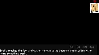 A walkthrough of the erotic visual novel with a wife and stepmother