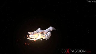 3D animated sex adventure with a futanari and a horny girl
