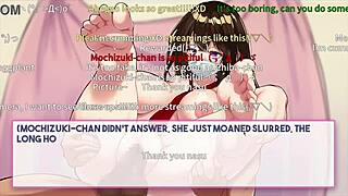Hentai game with an old mother-in-law and a janitor in the kitchen
